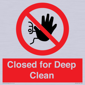 Closed for Deep Clean